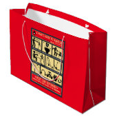 Grand Sac Cadeau Comment Être Un Père Guide (Dos Angle)
