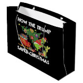 Grand Sac Cadeau Comment Trump a sauvé Noël (Dos Angle)