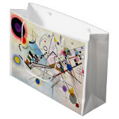 Grand Sac Cadeau Composition VIII, Wassily Kandinsky (Devant Angle)