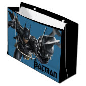 Grand Sac Cadeau Concept Batman avec griffe de bat (Devant Angle)