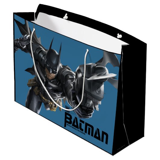 Grand Sac Cadeau Concept Batman avec la griffe de bat (Dos Angle)