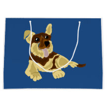 Conception d'art de chien de berger allemand