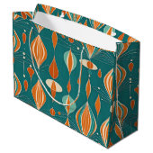 Grand Sac Cadeau Conception de gouttes atomiques (Dos Angle)
