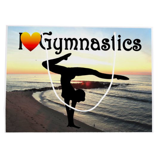 GRAND SAC CADEAU CONCEPTION DE GYMNASTICS (Dos)