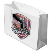 Grand Sac Cadeau Conception de logo de Brooklyn (Dos Angle)
