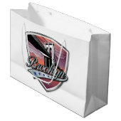 Grand Sac Cadeau Conception de logo de Brooklyn (Devant Angle)