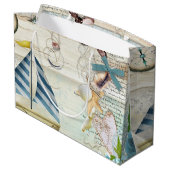 Grand Sac Cadeau Conception de série nautique 5 (Dos Angle)