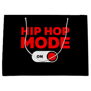 Grand Sac Cadeau Conception Hip Hop Drôle Pour Hommes Femmes Danse