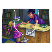 Grand Sac Cadeau Contrôle de bibliothèque (Devant)