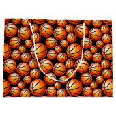 Grand Sac Cadeau Cool Basketball sport carrelé (Dos)