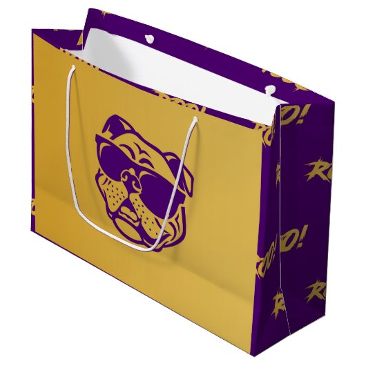 Grand Sac Cadeau Cool Que Dog- Omega Psi Phi (Devant Angle)