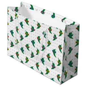 Grand Sac Cadeau Cool Shades Green Chili Motif