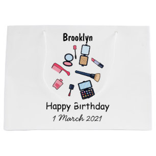 Grand Sac Cadeau Cosmétique / maquillage illustration
