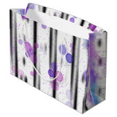 Grand Sac Cadeau Cosmic Bubble Flow (Dos Angle)