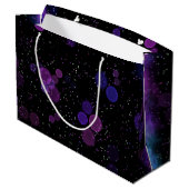 Grand Sac Cadeau Cosmic Bubble Flow (Dos Angle)