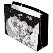 Grand Sac Cadeau cosmos (Dos Angle)