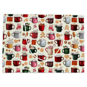 Grand Sac Cadeau Cosy cacao chaud Cabine et soins d'hiver (Dos)