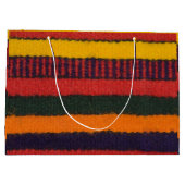 Grand Sac Cadeau Couleur indienne indigène d'arc-en-ciel (Dos)