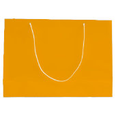 Grand Sac Cadeau couleur orange (Dos)