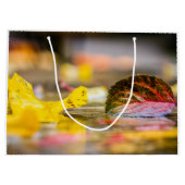 Grand Sac Cadeau Couleurs d'automne (Dos)