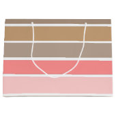 Grand Sac Cadeau Couleurs du coquillage de cône (Devant)