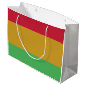 Grand Sac Cadeau Couleurs jaune rouge vert Junetten (Dos Angle)