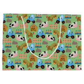 Grand Sac Cadeau Country Farm Life (Dos)