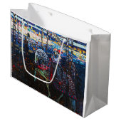 Grand Sac Cadeau Couple à cheval blanc, Wassily Kandinsky (Devant Angle)