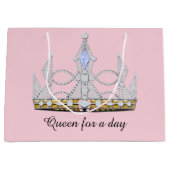 Grand Sac Cadeau Couronne (Devant)