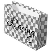 Grand Sac Cadeau Course (Devant Angle)