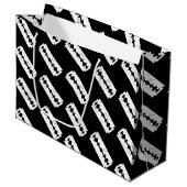 Grand Sac Cadeau Couteau de lame (Devant Angle)