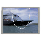 Grand Sac Cadeau Coutume lisse d'arc de bateau de croisière (Dos)