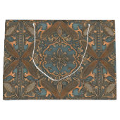 Grand Sac Cadeau Cozy old pattern (Devant)