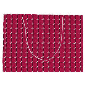 Grand Sac Cadeau Cranberry Cubes (Dos)