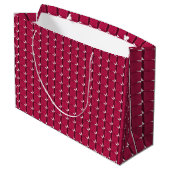 Grand Sac Cadeau Cranberry Cubes (Dos Angle)