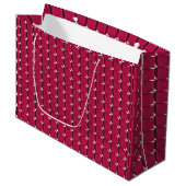 Grand Sac Cadeau Cranberry Cubes (Devant Angle)
