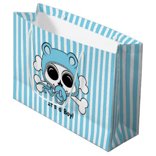 Grand Sac Cadeau Crâne mignon de bébé