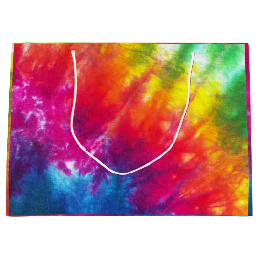 Grand Sac Cadeau Cravate multicolore (Devant)