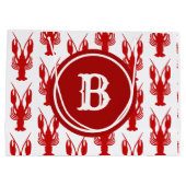 Grand Sac Cadeau Crawfish| Monogramme (Dos)