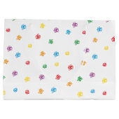 Grand Sac Cadeau Crayon bolsa regalo (Dos)