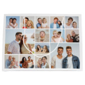 Grand Sac Cadeau Create Your Own 14 Photo Collage (Devant)