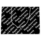 Grand Sac Cadeau Créer votre propre nom Anniversaire (Devant)