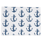 Grand Sac Cadeau Créez votre propre ancre faite sur commande de (Dos)