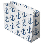 Grand Sac Cadeau Créez votre propre ancre faite sur commande de (Dos Angle)