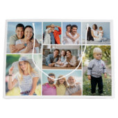 Grand Sac Cadeau Créez votre propre collection de photos 8 (Devant)