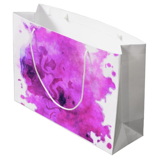 Grand Sac Cadeau Créez Votre Propre Design Sur Mesure (Dos Angle)