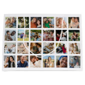 Grand Sac Cadeau Créez votre propre photo de 48 Carrés (Devant)