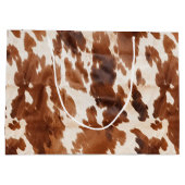 Grand Sac Cadeau Crevette Brown de Western Cream (Dos)