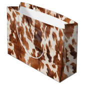 Grand Sac Cadeau Crevette Brown de Western Cream (Dos Angle)