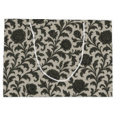 Grand Sac Cadeau Crimson Nocturne Bloom Victorian (Dos)